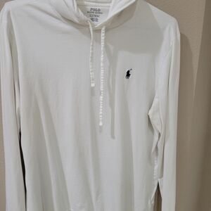 Polo by Ralph Lauren Classic White Tshirt Hoodie